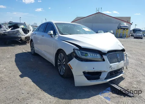 2017 Lincoln Mkz Hybrid Reserve из США, поврежденный, VIN 3LN6L5MU3HR636382